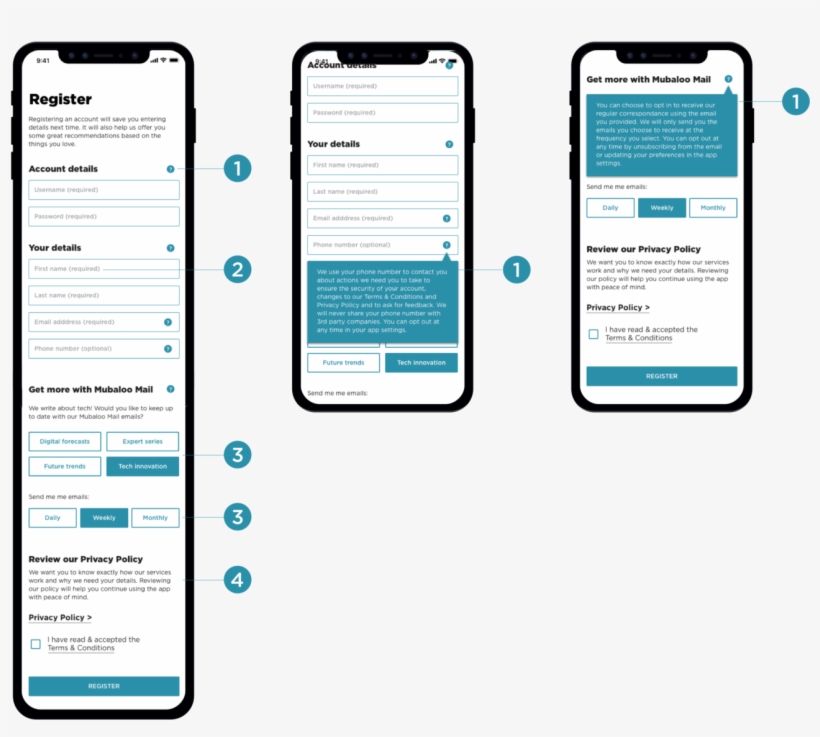 The Following Examples Will Outline Some Ux Recommendations - Iphone, transparent png #9410652