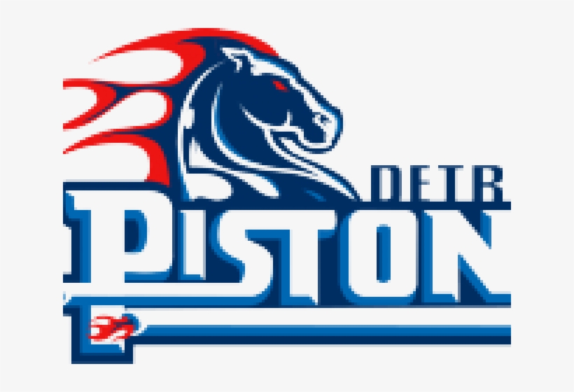 Detroit Pistons Clipart Png - Transparent Png Detroit Pistons Logos, transparent png #9410816