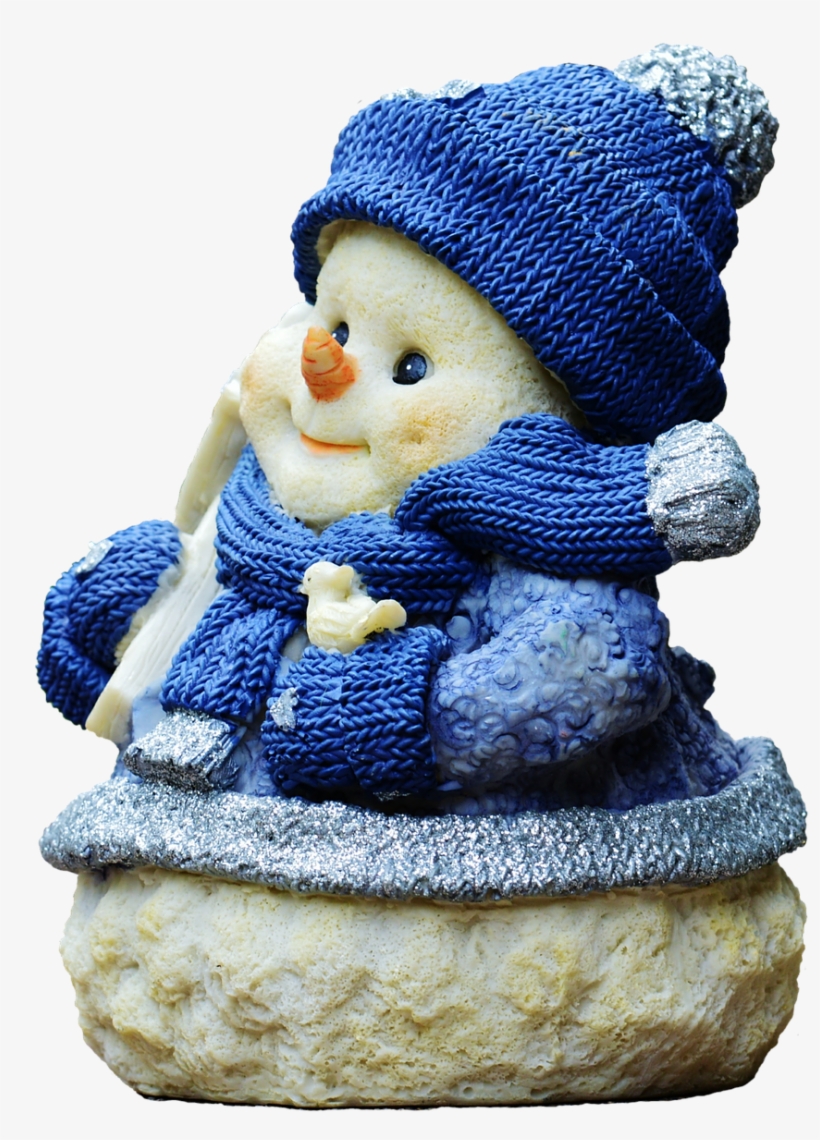 Christmas, Snow Man, Figure, Santa Hat, Fun, Funny - Christmas Day, transparent png #9411219