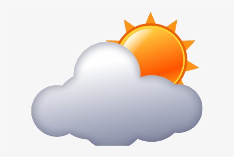 Clouds Clipart Sunshine - Sunny Emoji, transparent png #9411546