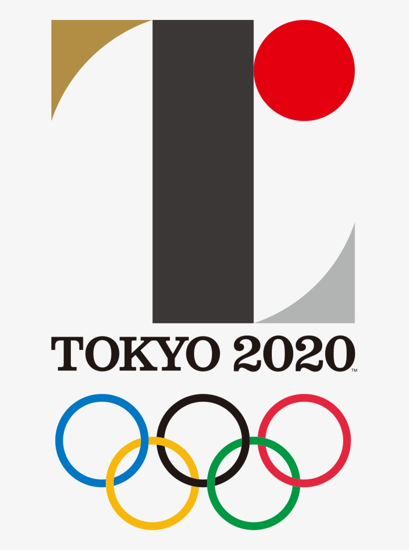 2020 Summer Olympics Logo - 2020 Tokyo Olympics Logo, transparent png #9411669