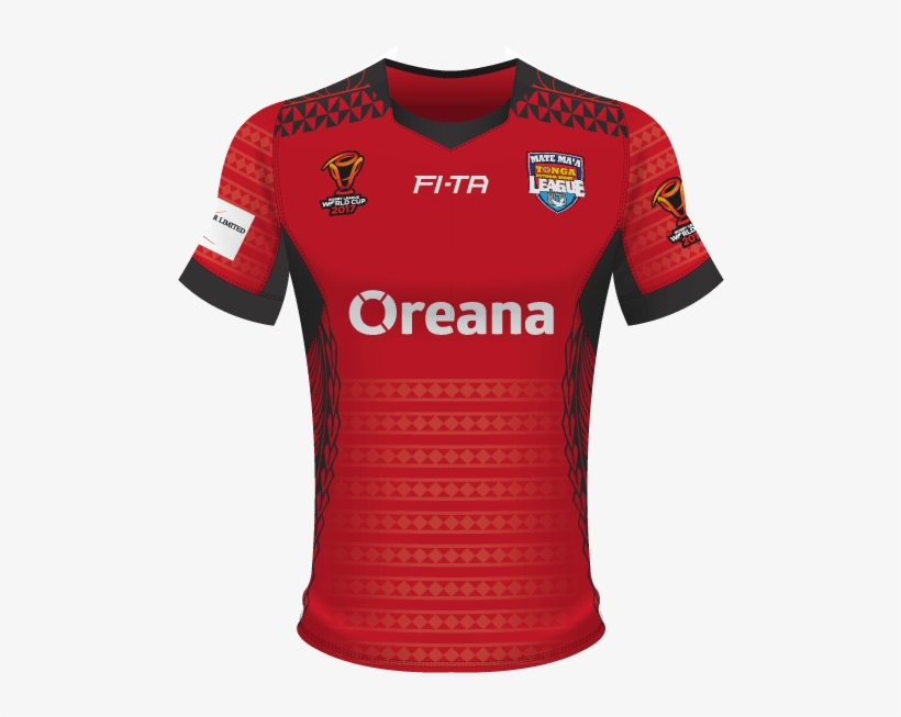 Tonga Mate Ma'a Jersey - Tonga Rugby League Jersey, transparent png #9412903