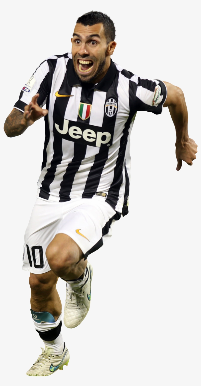 Carlos Tevez Juventus - Carlos Tevez Juventus Png, transparent png #9413208