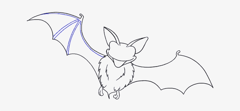 How To Draw - Draw A Bat Wing, transparent png #9413267