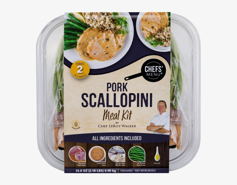 Pork Scallopini Pork Scallopini - Chef's Menu At Shoprite, transparent png #9413614