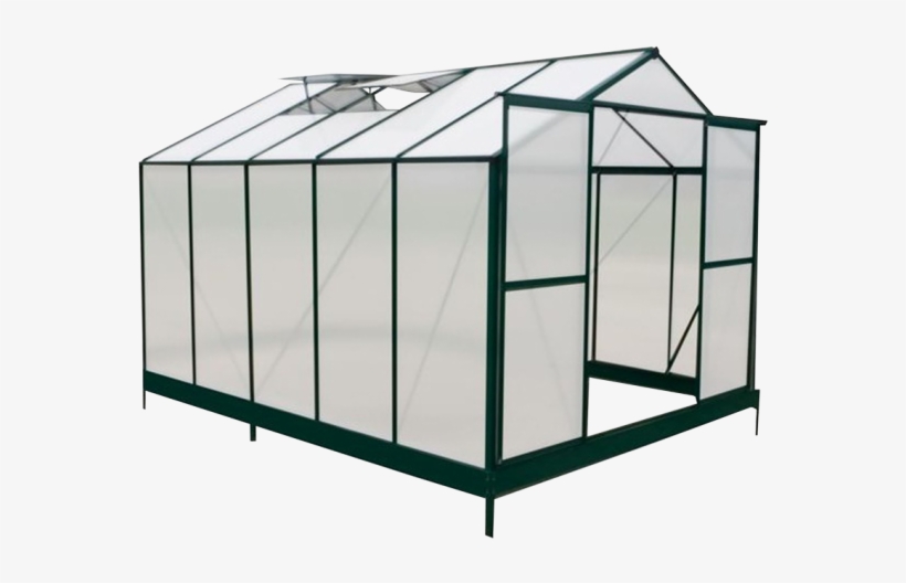 Mercia Green Aluminium Framed Greenhouse - Netthandelen Drivhus, transparent png #9413639