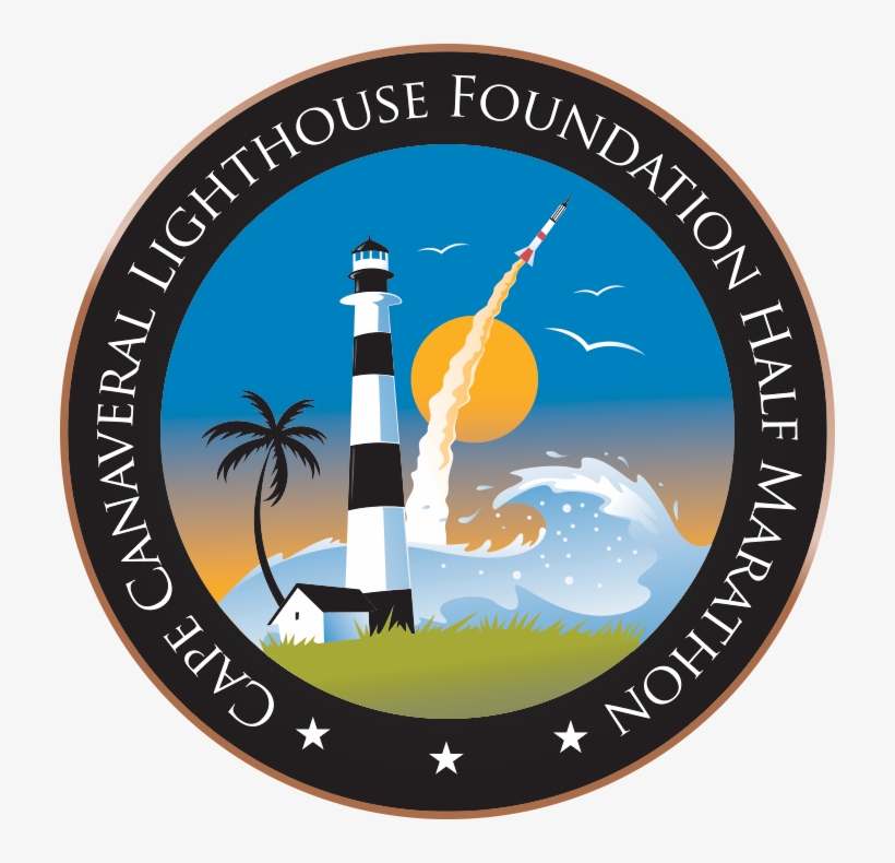 Cape Canaveral Lighthouse Foundation Half Marathon - Graphic Design, transparent png #9414963
