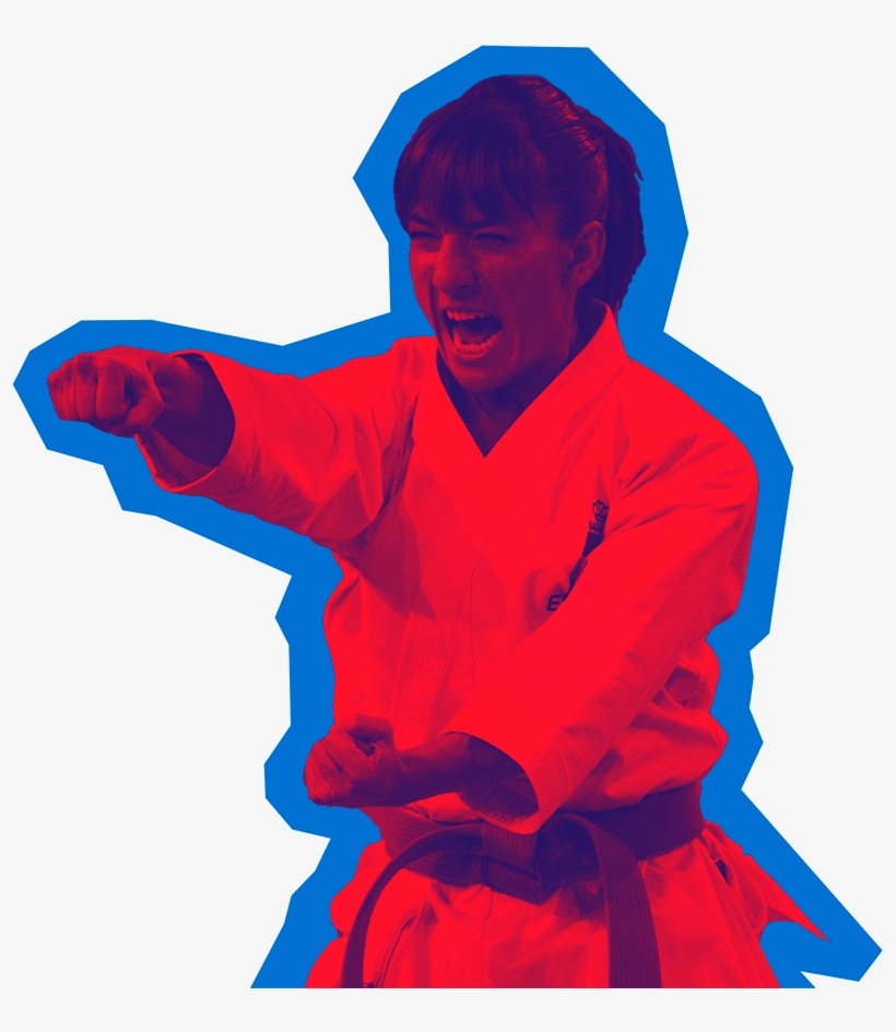 Sandra Sánchez Karate - Illustration, transparent png #9415526