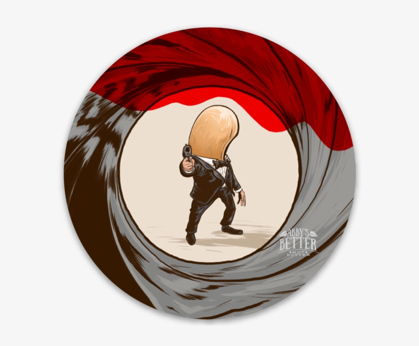 The Name's Bond, Cashew Bond - Circle, transparent png #9415719