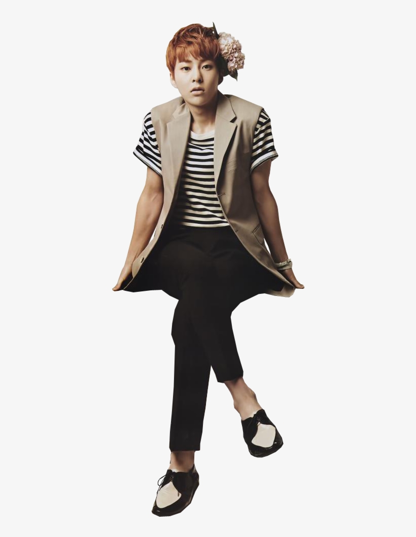 عکس و تصویر با داداش شیومینم اومدم که خیلیییی دوسش - Xiumin Full Body Png, transparent png #9416711
