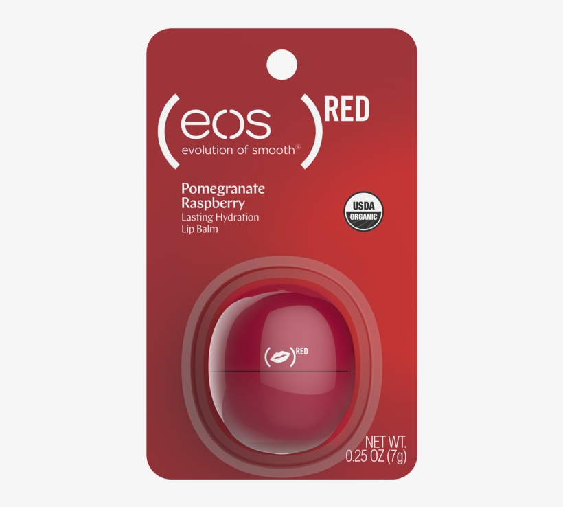 Red Limited Edition - Eos Lip Balm, transparent png #9417055