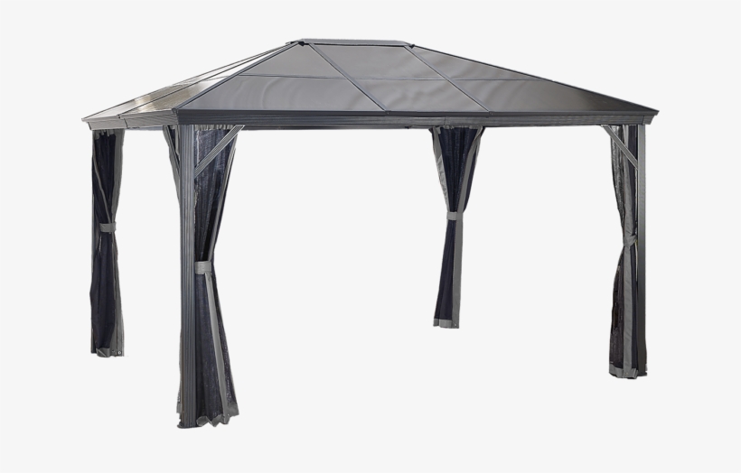 Sojag Verona Hardtop Gazebo, 10 Ft - Gazebo Sojag, transparent png #9417143
