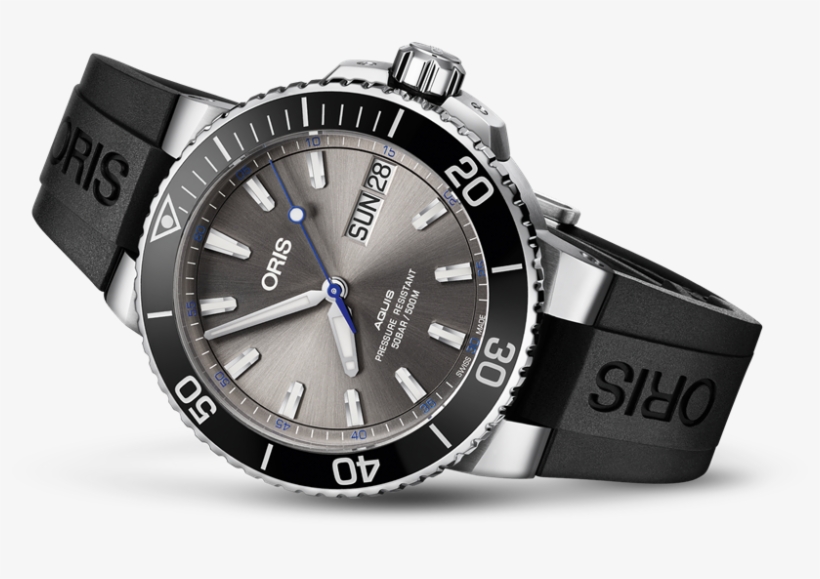Oris Hammerhead Limited Edition - Oris Aquis Green Dial, transparent png #9417150