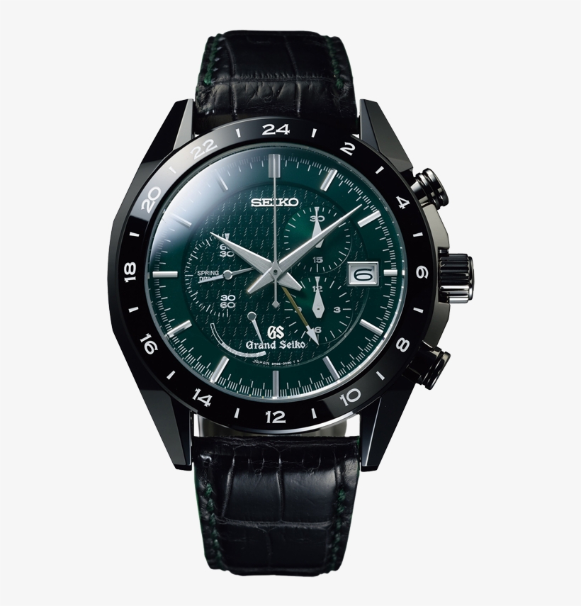 Grand Seiko 9r96 Spring Drive Limited Edition Chronograph - Seiko Coutura Radio Sync Solar, transparent png #9417198