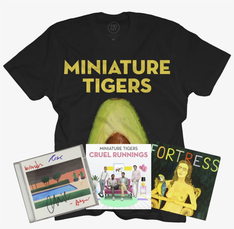 Miniature Tigers Cd Anthology $65 - Active Shirt, transparent png #9417281