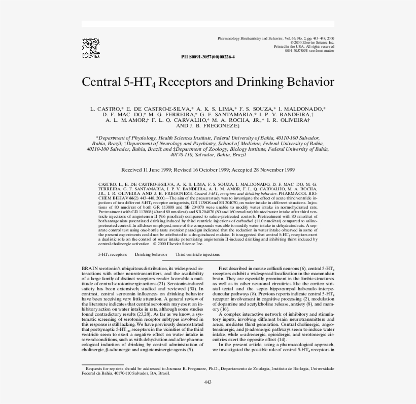 Central 5ht 4 Receptors And Drinking Behavior - Folio Eleven From Burchard Of Sion's De Locis Ac Mirabilibus, transparent png #9417664