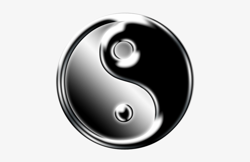Ying Yang - Circle, transparent png #9418247