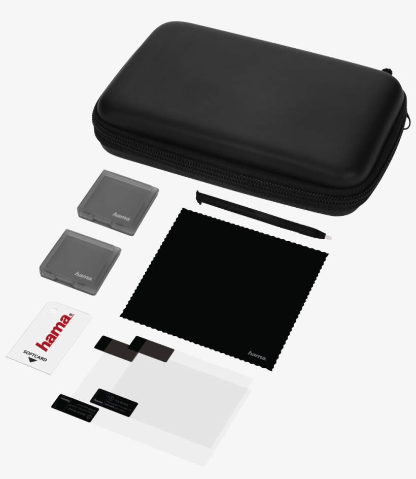 8in1 "basic" Accessory Kit For Nintendo New 3ds Xl, - New Nintendo 3ds, transparent png #9418609