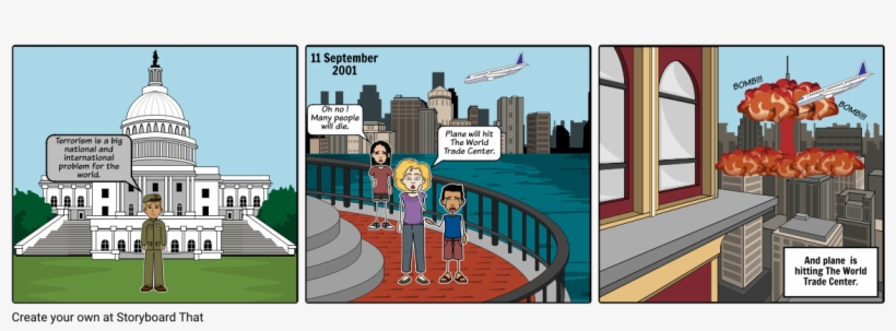 Terrorism - Cartoon, transparent png #9419489