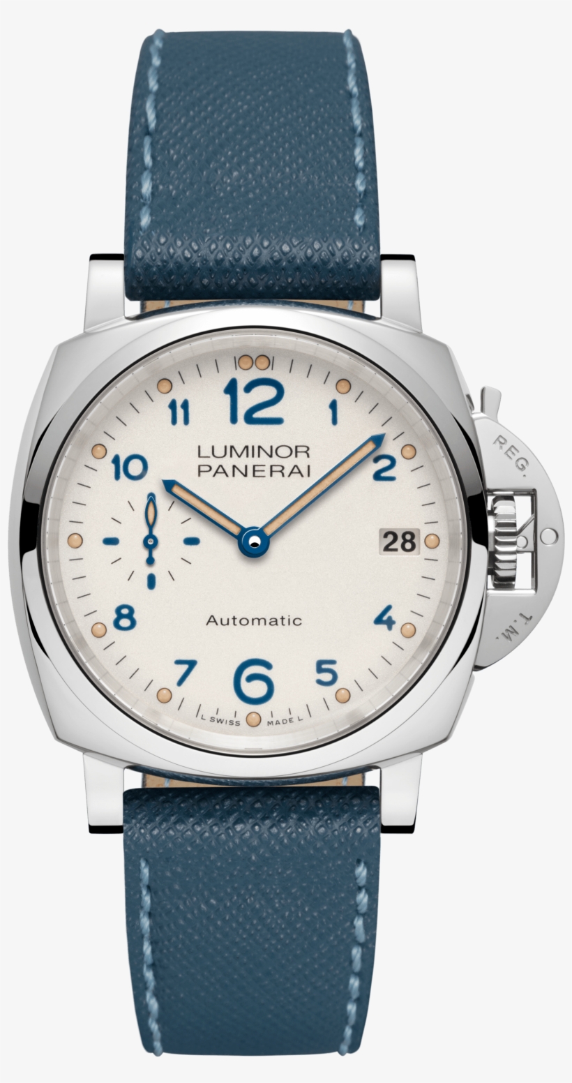 Technical Details - Luminor Due 3 Days Automatic Acciaio 38mm, transparent png #9420067