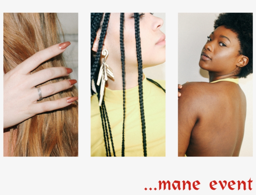 Thicc Hair Header, transparent png #9420202