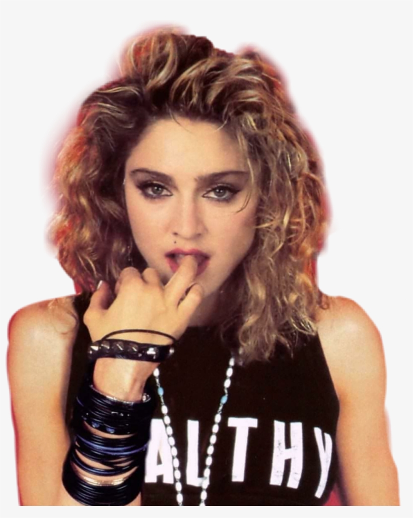 #madonna #80s #hair #beauty #80sicon #popicon #madonnafan - Madonna 80s Hair, transparent png #9420347