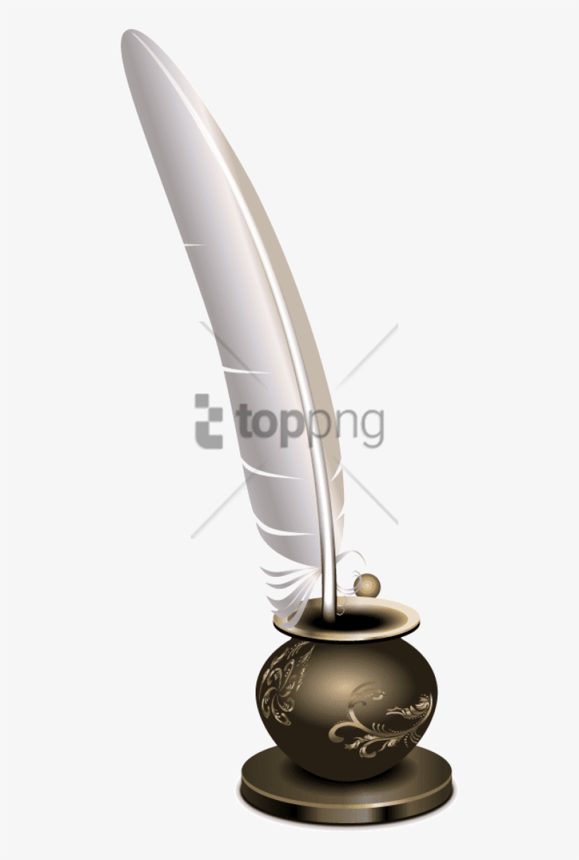 Free Png Download De Pluma Y Tintero Png Images Background - Quill, transparent png #9420642