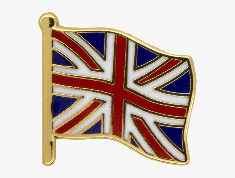 Britain Flag Pin, Gold - Emblem, transparent png #9420861