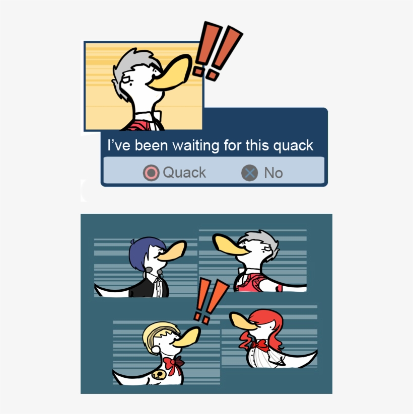 Ducks Persona 3 Minato Aigis Akihiko Quack Mitsuru - Persona 3 Akihiko Meme, transparent png #9420964