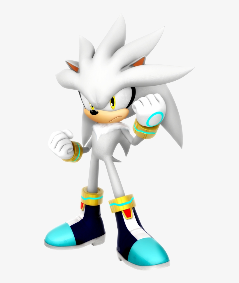 Silver The Hedgehog ”silver Is A Weak Little Shit Cause - Silver The Hedgehog Render, transparent png #9421123