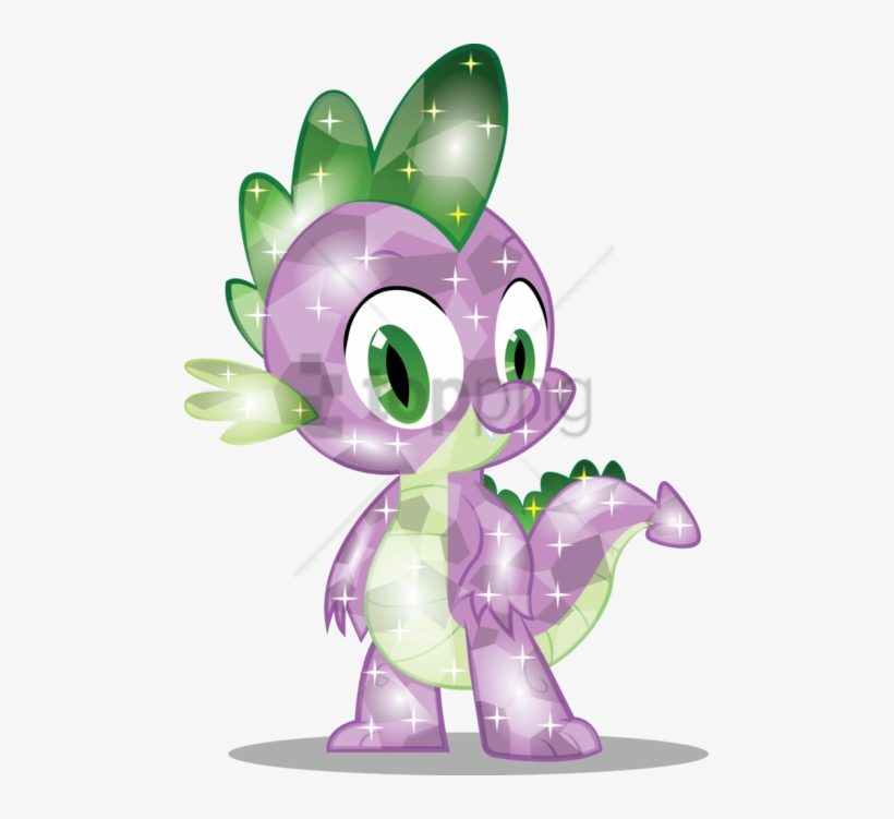 Free Png Download My Little Pony Crystal Spike Png - Spike, transparent png #9421190