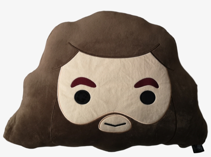 Chibi Rubeus Hagrid Head Cushion - Cushion, transparent png #9421681