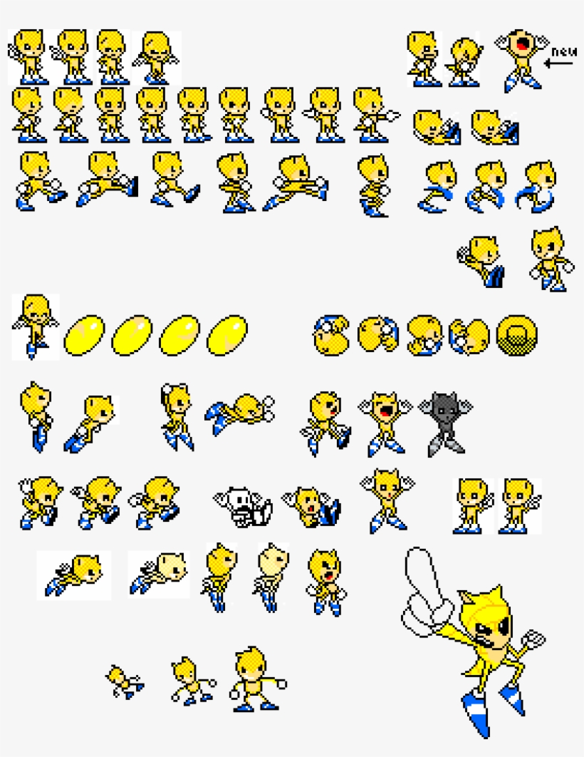 Tails Sprite Sheet Sonic Jump - Sonic Advance Tails Sprites, HD Png  Download, png download, transparent png image