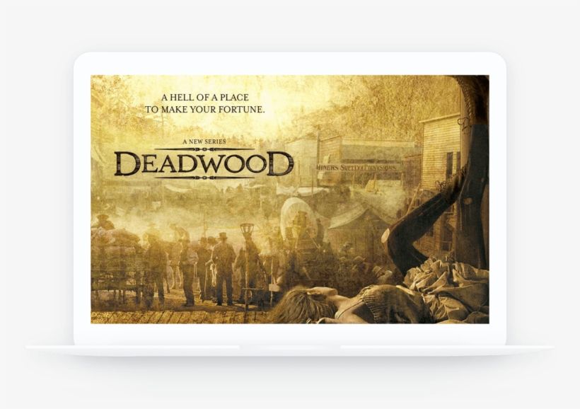 Find Out What Happens 10 Years After The Events Of - Deadwood Tv Series Gold, transparent png #9423494