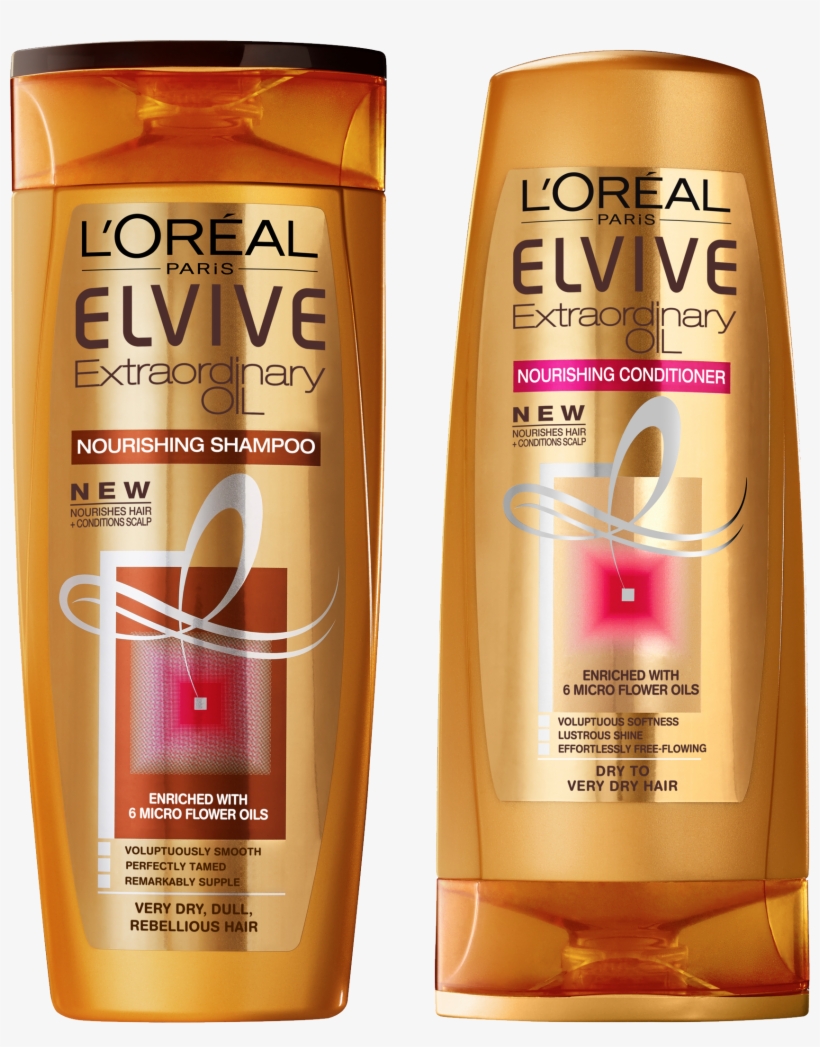 Shampoo Png - L Oreal Elvive Extraordinary Conditioner, transparent png #9423729