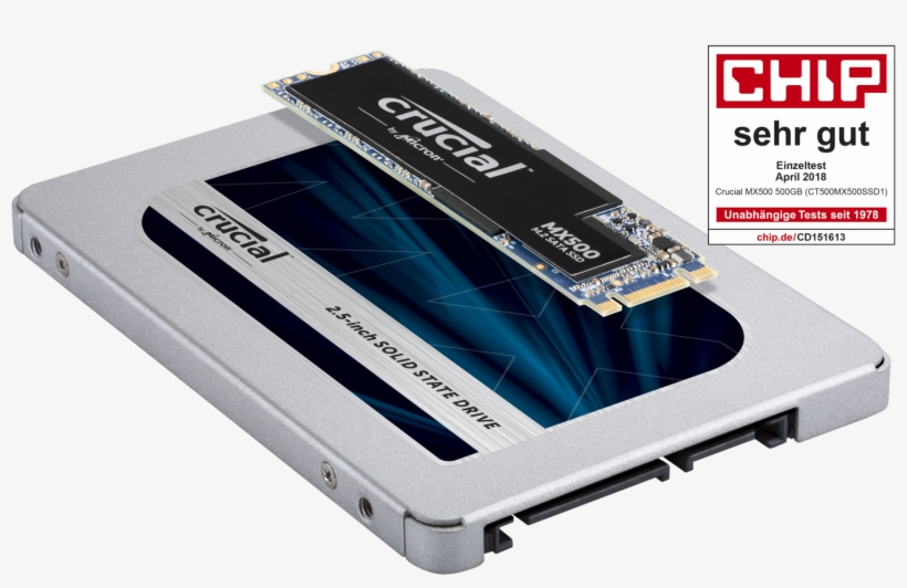 Download - Crucial Mx500, transparent png #9423882