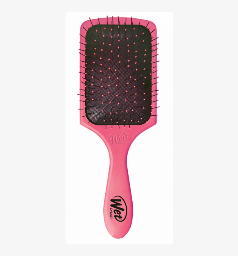 The Wet Brush Wet Pro Select Paddle Punchy Pink - Wet Brush, transparent png #9424048