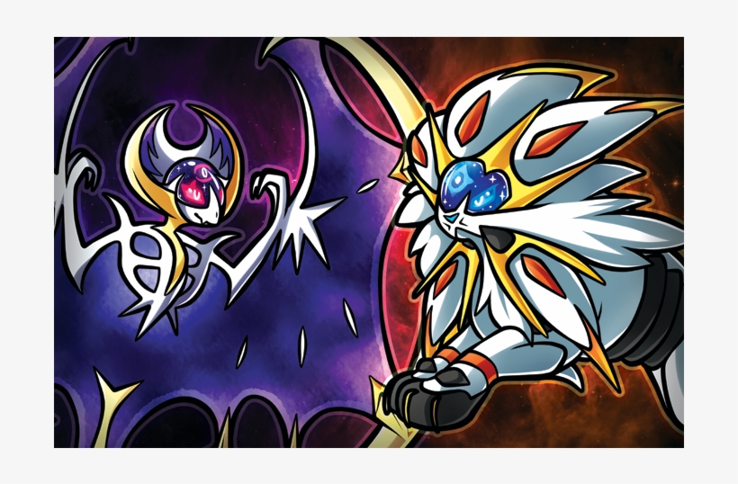 34 Sunmoon2 Original - Lunala, transparent png #9424751