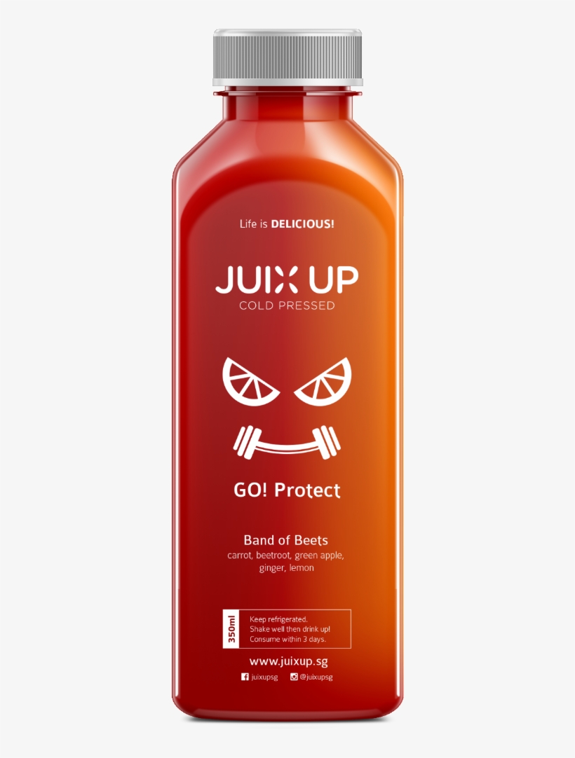 Band Of Beets Cold-pressed Juice Pack Juix Up - Juix Up, transparent png #9425538