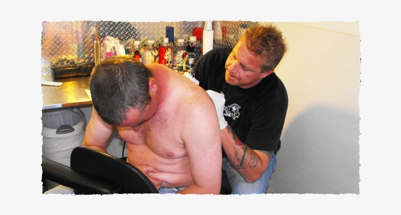 A Clean, Cutting Edge Tattooing Experience - Barechested, transparent png #9426100