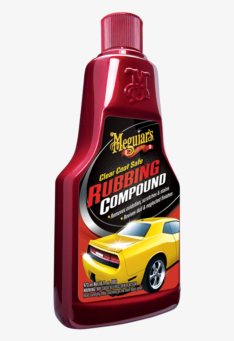 Limpiador De Pintura G18016, 450ml - Meguiars Compound, transparent png #9426643