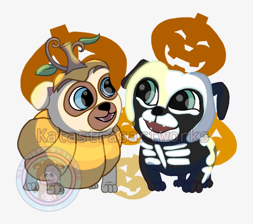 Puppy Dog Pals Halloween, transparent png #9427780
