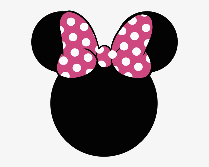 Happy Day Retrospectivas Vetores Minnie Rosa - Minnie Mouse Head Png, transparent png #9428081