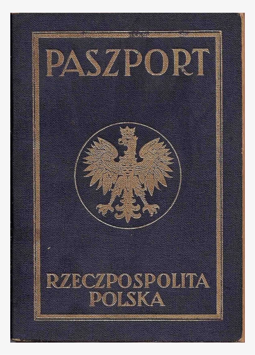 Ww2 Polish Passport - Second Polish Republic Passport, transparent png #9428209