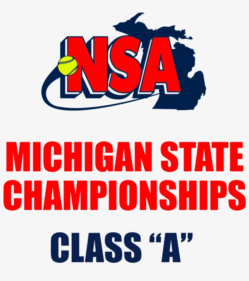 Michigan "a" State Championships - Michigan Map, transparent png #9428526