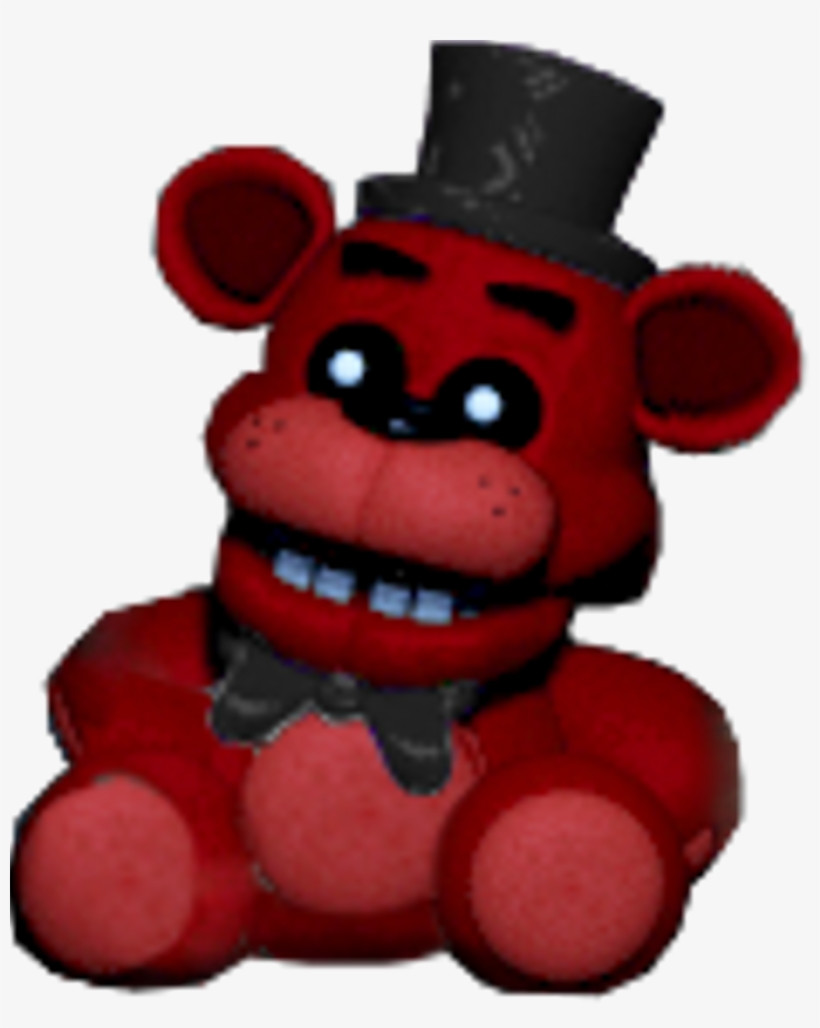 #fnaf #fnafworld #redbear #redbear #plush #redbearplush - Cartoon, transparent png #9428965