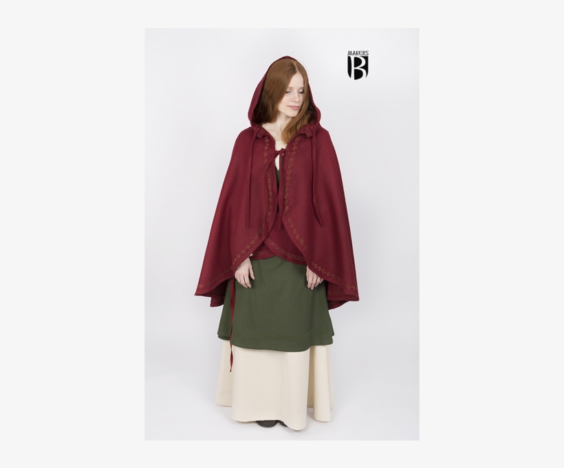 Cape Affra Red - Cape, transparent png #9429074