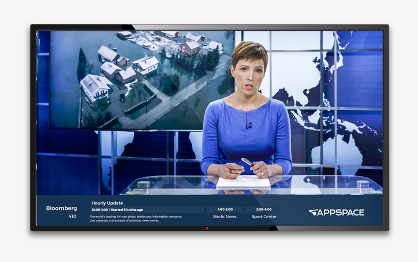 Tv - Led-backlit Lcd Display, transparent png #9429282