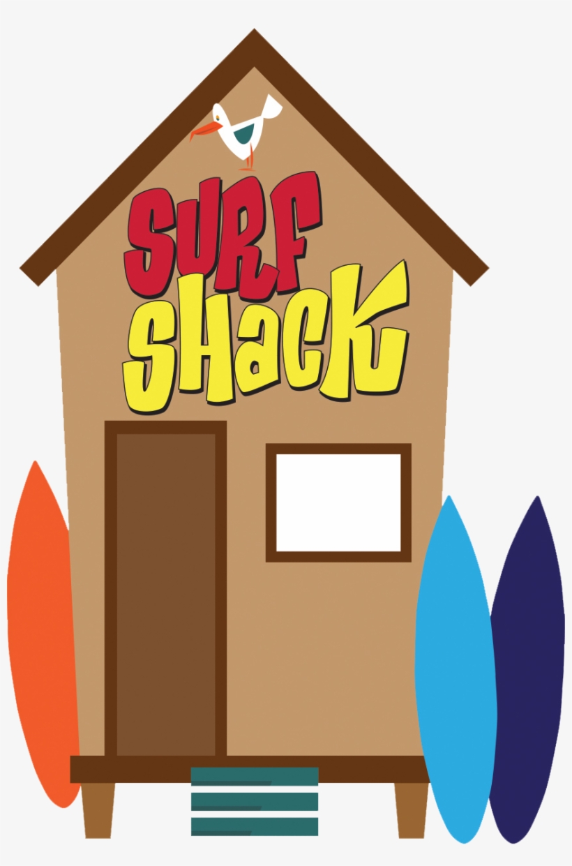 Surfing Clipart Vbs - Surf Shack Clipart, transparent png #9429283