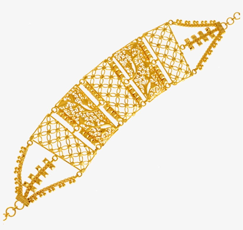 Chandra Jewellers 22k Yellow Gold Bracelet - Pc Chandra Jewellers Bracelet, transparent png #9429554